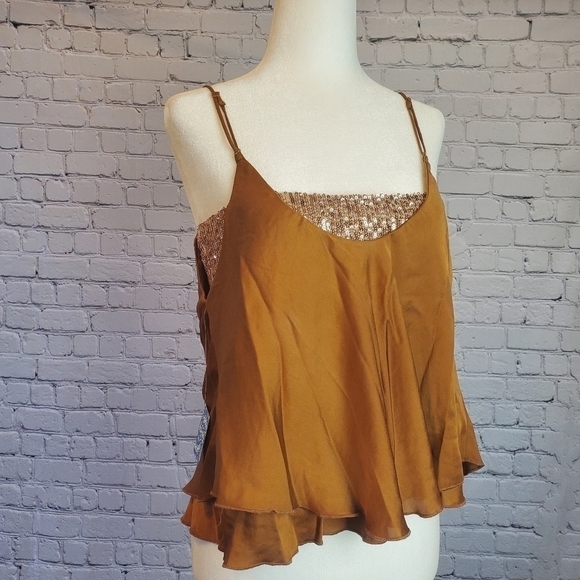 FREE People Turn It On Camisole Amber sz. XS NWT - Picture 6 of 8